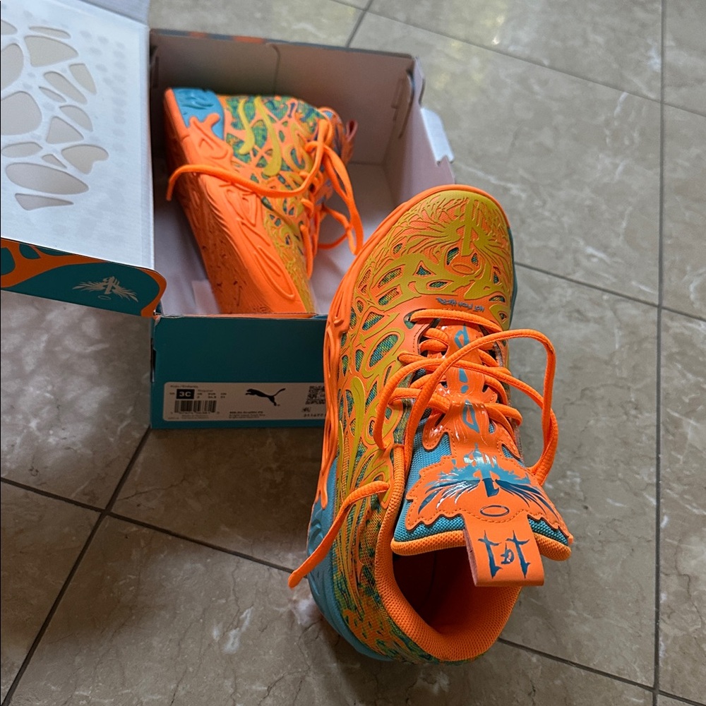 Puma Boys MB.04 Graffiti PS, Size 3